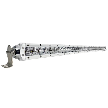 Black Oak Led Black Oak Pro Series 3.0 Single Row 40in LED Light Bar - Combo Optics - White Housing 40CM-S5OS